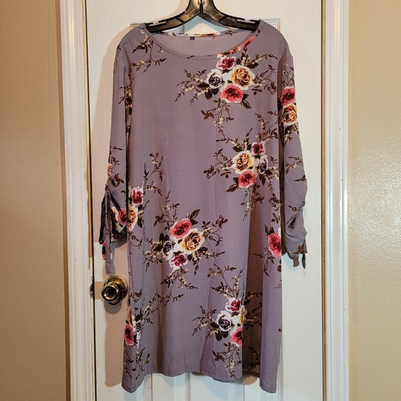 SUMMER FLORAL PRINT DRESS - Picture 3 of 11